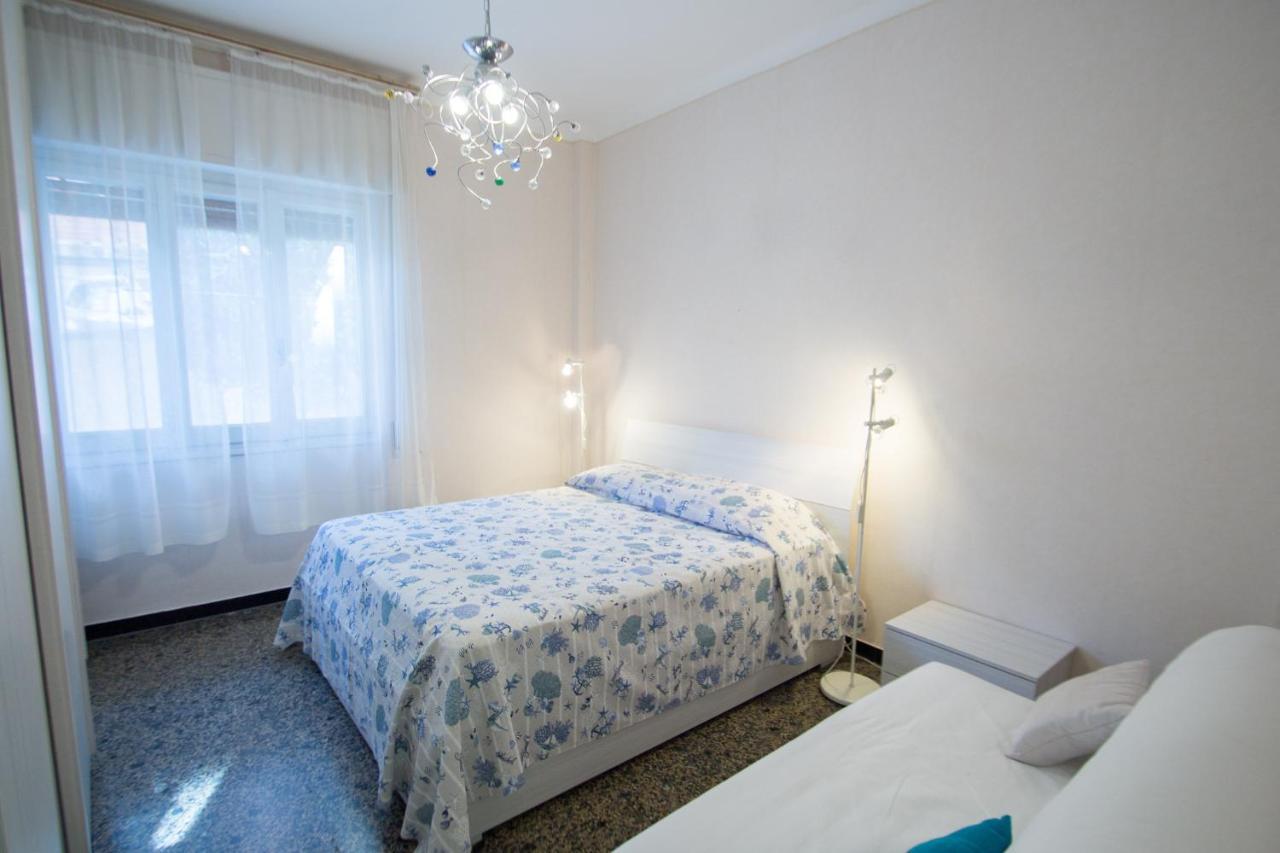 Grande Bilocale Con Giardino E Posto Auto Privato Comodo Al Mare Varraze Exterior foto